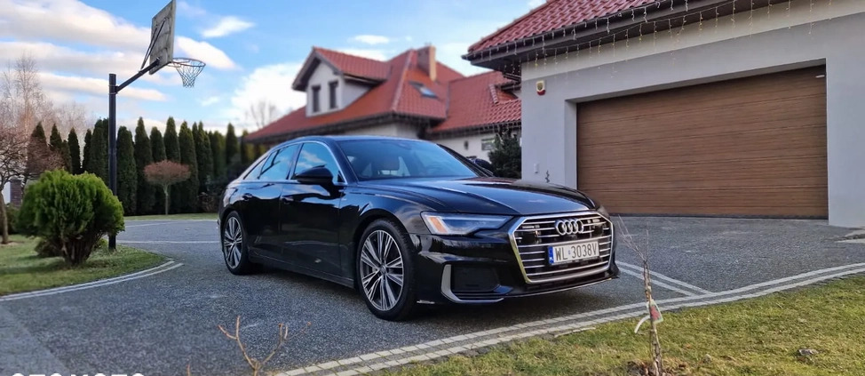 Audi A6 cena 173000 przebieg: 68000, rok produkcji 2019 z Braniewo małe 211